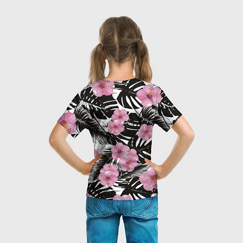 Детская футболка Тропический Стиль / 3D-принт – фото 6