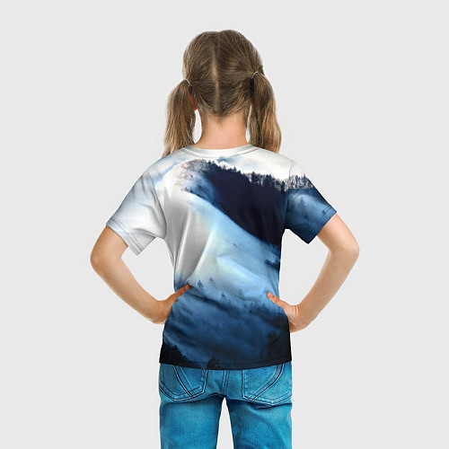 Детская футболка DARKSOULS WINTER / 3D-принт – фото 6