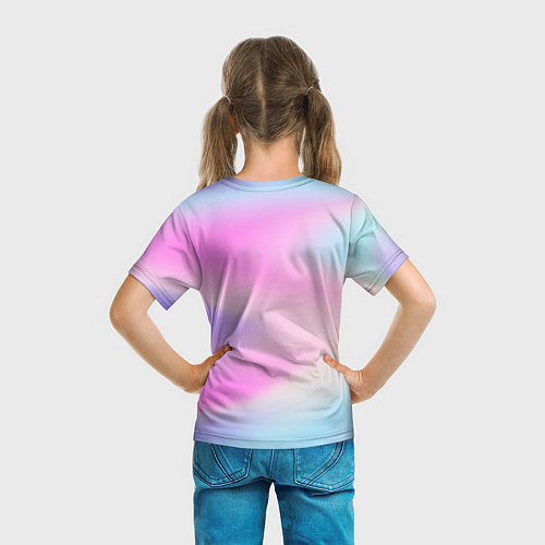 Детская футболка Ящерица малышка с игрушкой / 3D-принт – фото 6