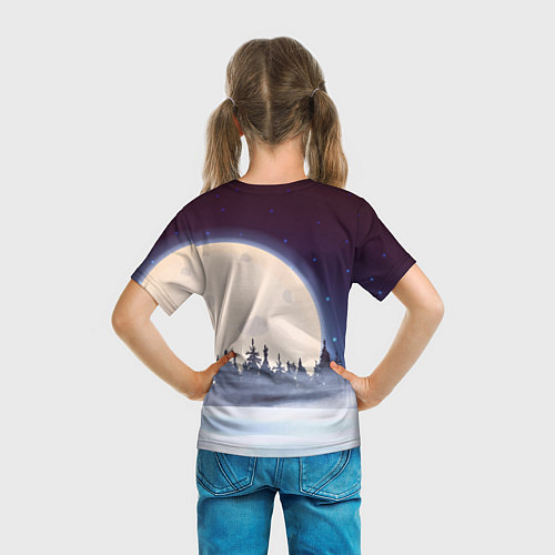 Детская футболка Catronaut / 3D-принт – фото 6