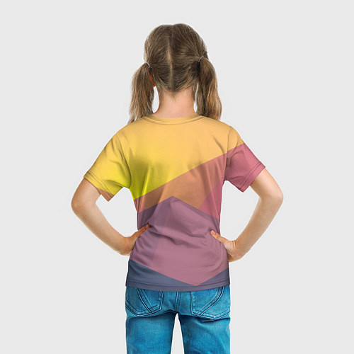 Детская футболка Векторный Египед / 3D-принт – фото 6