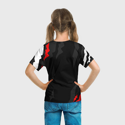 Детская футболка NISSAN GT-R GODZILLA / 3D-принт – фото 6