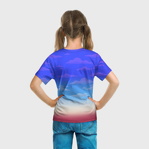 Детская футболка Биби - Brawl Stars / 3D-принт – фото 6