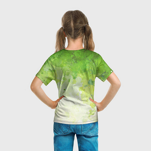 Детская футболка Задумчивый Шрек / 3D-принт – фото 6