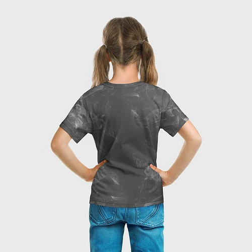 Детская футболка Кровосток Решетка Z / 3D-принт – фото 6