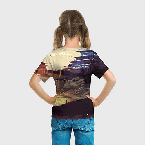 Детская футболка CYBERPUNK 2077 CITY / 3D-принт – фото 6