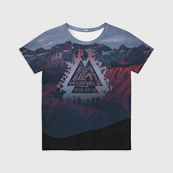 Футболка детская Валькнут, цвет: 3D-принт