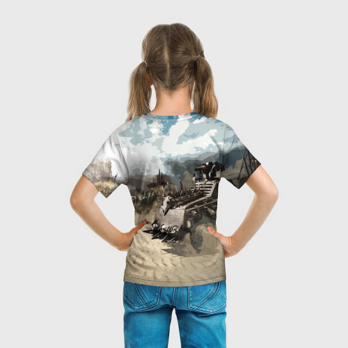 Детская футболка Crossout Game / 3D-принт – фото 6