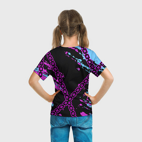 Детская футболка Geometry Dash / 3D-принт – фото 6