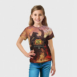 Футболка детская Path of Exile, цвет: 3D-принт — фото 2