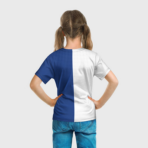 Детская футболка Роберто Карлос Реал Мадрид / 3D-принт – фото 6