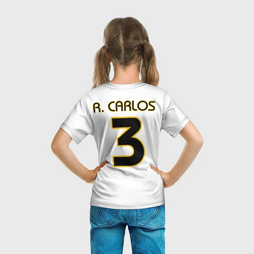 Детская футболка Р Карлос футболка Реала / 3D-принт – фото 6