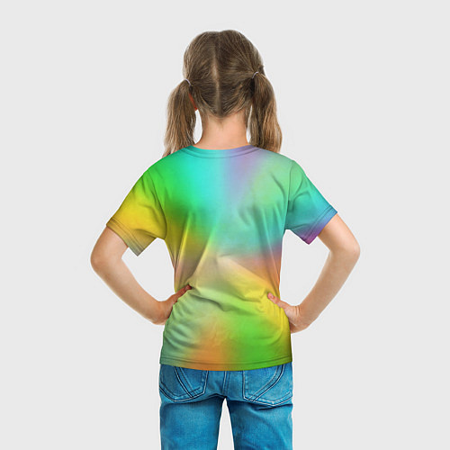 Детская футболка Крутой единорог / 3D-принт – фото 6