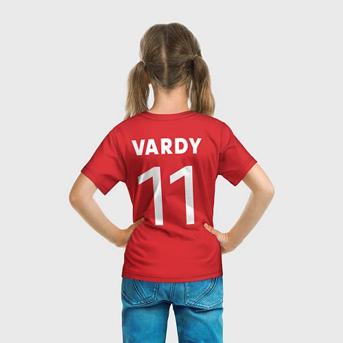 Детская футболка №11 Сборной Англии Vardy / 3D-принт – фото 6