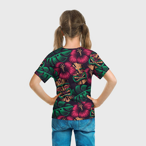 Детская футболка Тропический / 3D-принт – фото 6