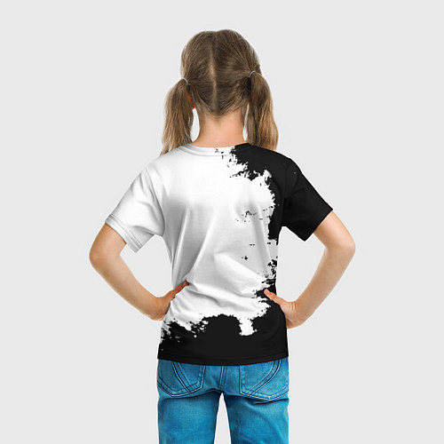 Детская футболка Чёрный клевер кричащий Аста / 3D-принт – фото 6