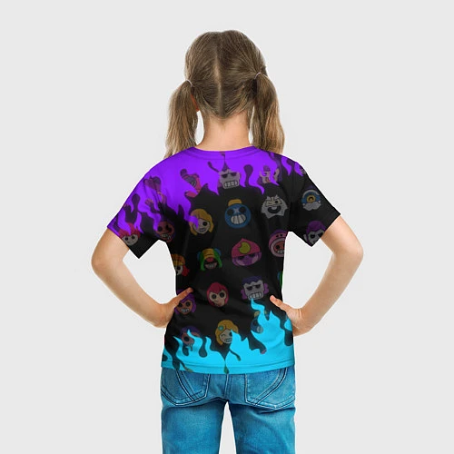 Детская футболка SQUEAK 1 / 3D-принт – фото 6