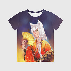 Футболка детская Томоэ, цвет: 3D-принт