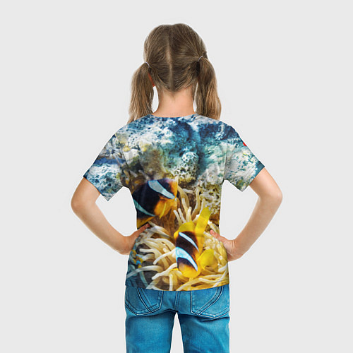 Детская футболка Морской мир / 3D-принт – фото 6