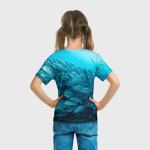 Детская футболка Морской мир / 3D-принт – фото 6