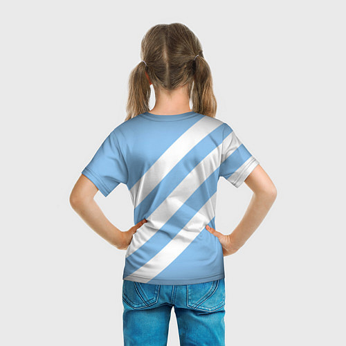 Детская футболка Рахим Стерлинг МанСити / 3D-принт – фото 6