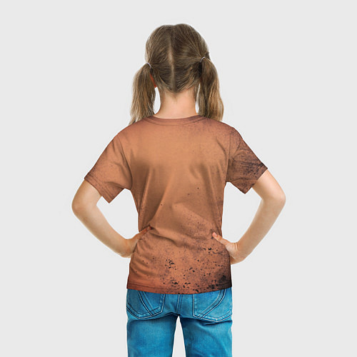 Детская футболка Спасибо Деду / 3D-принт – фото 6
