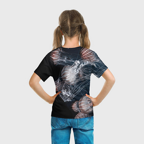 Детская футболка Медузы / 3D-принт – фото 6