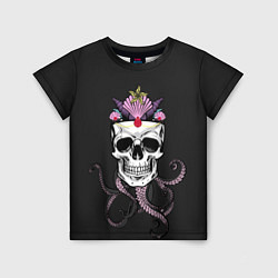 Футболка детская Octo-Queen, цвет: 3D-принт
