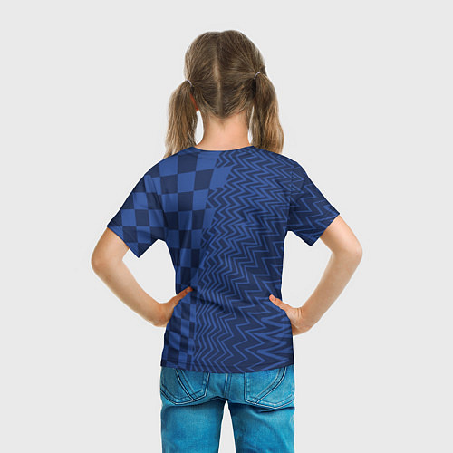 Детская футболка FC Chelsea Home Vapor Match Shirt 202122 / 3D-принт – фото 6