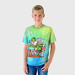 Футболка детская Кроля, цвет: 3D-принт — фото 2