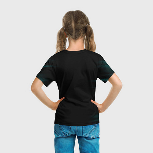 Детская футболка Зора Идеаре Чёрный клевер / 3D-принт – фото 6