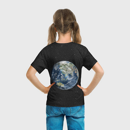 Детская футболка ПланеТа ЗемЛя / 3D-принт – фото 6