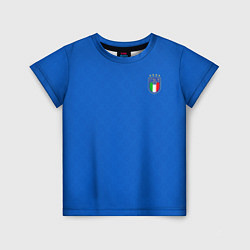 Футболка детская Форма сборной Италии, цвет: 3D-принт