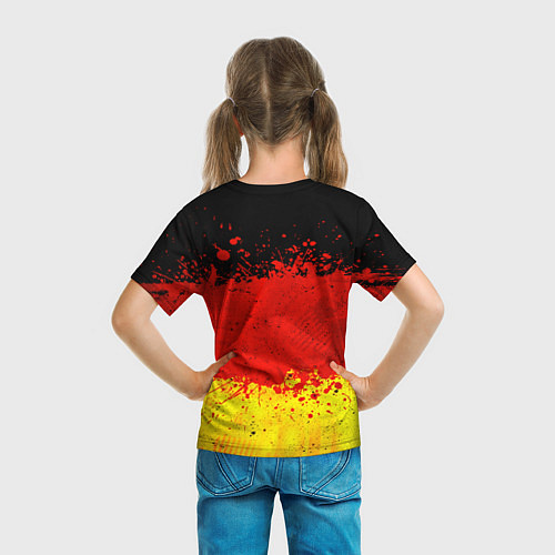 Детская футболка Сборная Германии / 3D-принт – фото 6