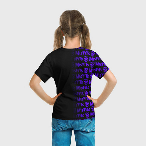 Детская футболка MISFITS 9 / 3D-принт – фото 6