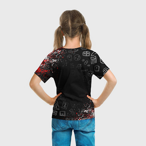 Детская футболка The Binding of Isaac ИСААК / 3D-принт – фото 6