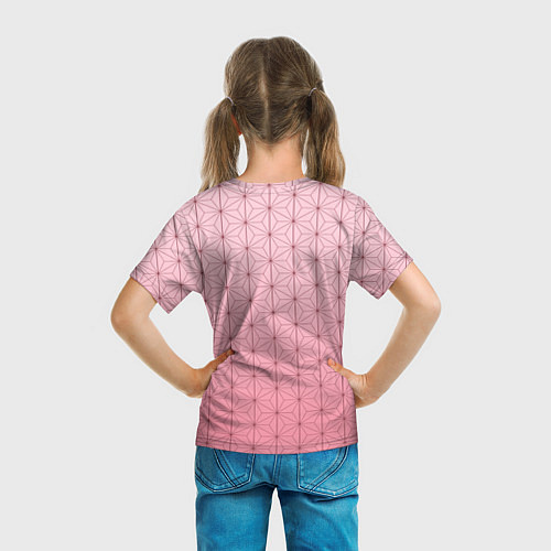Детская футболка SENPAI NEZUKO НЕЗУКО ПАТТЕРН / 3D-принт – фото 6
