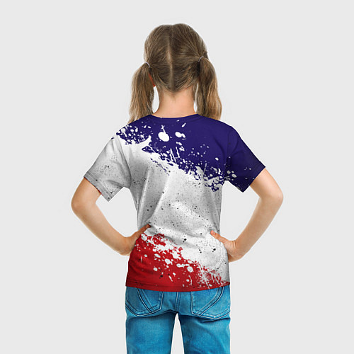 Детская футболка Сборная Франции / 3D-принт – фото 6