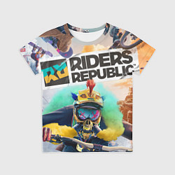Футболка детская Riders Republic, цвет: 3D-принт