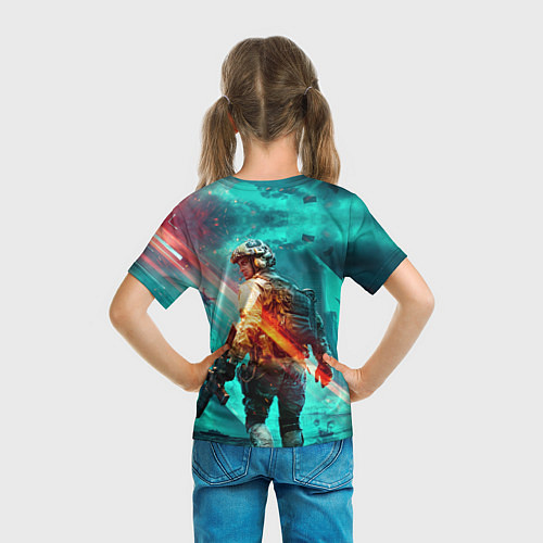 Детская футболка Battlefield 2042 / 3D-принт – фото 6