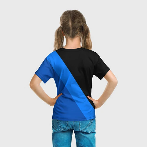 Детская футболка INTERNATIONAL INTER MILAN / 3D-принт – фото 6