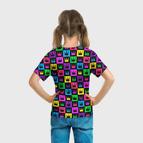 Детская футболка Король / 3D-принт – фото 6