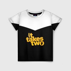 Футболка детская It takes two Logo Z, цвет: 3D-принт