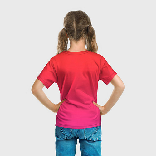Детская футболка Фанатка NIN / 3D-принт – фото 6