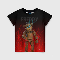 Футболка детская FNAF FREDDY, цвет: 3D-принт