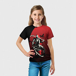 Футболка детская Самурай, цвет: 3D-принт — фото 2