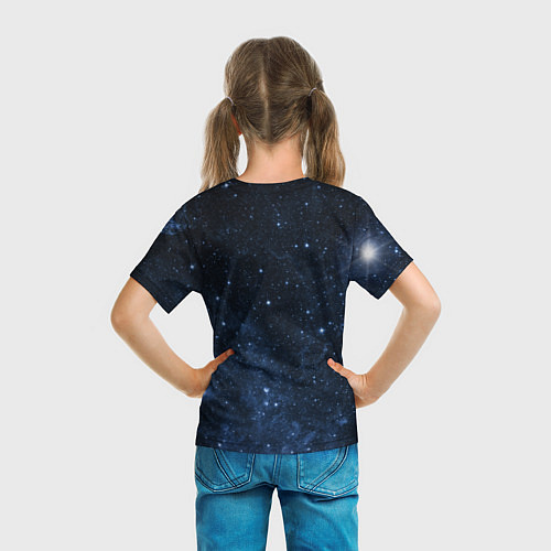 Детская футболка Душа идущая в космос Soul space Z / 3D-принт – фото 6