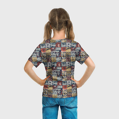 Детская футболка Легкоатлет / 3D-принт – фото 6