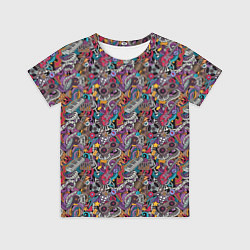 Футболка детская Музыкальные Инструменты, цвет: 3D-принт