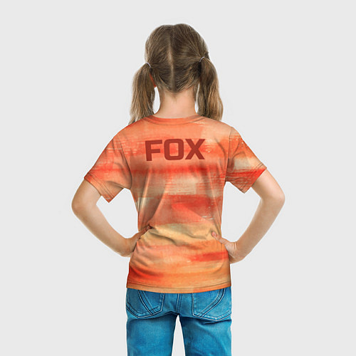 Детская футболка Fox / 3D-принт – фото 6